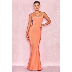 House of CB Ophelia Dress - Orange- XS